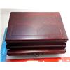 Image 3 : 10 - ROSEWOOD TONE STACKED BOOK