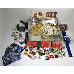 1 - PASTORAL SCENE TIN & CONTENTS