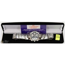 GOLDLIS QUARTZ MENS WATCH