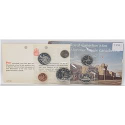 1976 CANADIAN 6 COIN UNCIRCULATED COIN SET