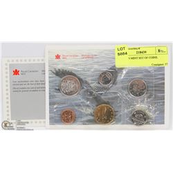 RCM 1989 MINT SET OF COINS.