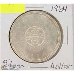 1964 CANADIAN SILVER DOLLAR