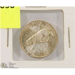 1967 CANADIAN SILVER LYNX QUARTER