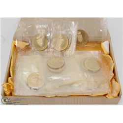 BOX OF UNOPENED 1967 CANADIAN CENTENNIAL TOKENS