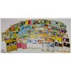 Image 1 : LOT OF 70 POKÉMON CARDS WITH 4 HOLO'S.