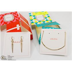 NEW STELLA & DOT NOVA NECKLACE & BIANCA EARRINGS