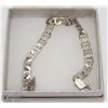 Image 1 : HEAVY LINK BRACELET STAMPED 925