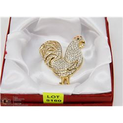 VINTAGE RHINESTONE BROOCH