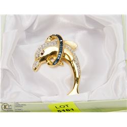 VINTAGE RHINESTONE BROOCH