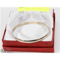 STERLING SILVER BANGLE BRACELET