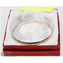 STERLING SILVER BANGLE BRACELET