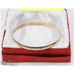 STERLING SILVER BANGLE BRACELET