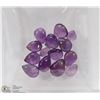 Image 1 : #43-NATURAL PURPLE AMETHYST GEMSTONE 46CT