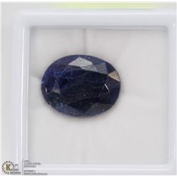 #39-NATURAL BLUE SAPPHIRE GEMSTONE 20CT