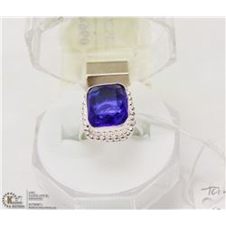 #23-TANZANITE GEMSTONE RING