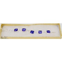 #22-TANZANITE GEMSTONE BRACELET