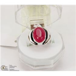 #37-KASHMIRI RUBY GEMSTONE RING