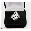Image 1 : STAMPED .925 FILIGREE RING
