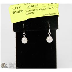 DANGLING GENUINE FRESHWATER PEARL EARRINGS