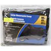 Image 1 : LARGE NYLON MOTORCYCLE COVER WITH STORAGE