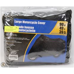 XLARGE NYLON MOTORCYCLE COVER WITH STORAGE