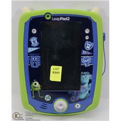 MONSTERS UNIVERSITY LEAP PAD 2