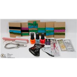 BOX OF ALL NAIL POLISHES , PROFESSIONAL NAIL