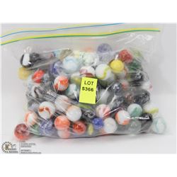 BAG OF VINTAGE MARBLES