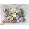 Image 1 : BAG OF VINTAGE MARBLES