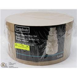 SET OF 5 NEW NESTING BOXES