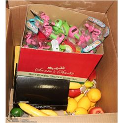 BOX OF STORE CLOSURE MERCHANDISE