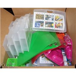 BOX OF STORE CLOSURE MERCHANDISE