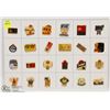 Image 1 : SHEET OF 24 1989 CANADA GAMES PINS