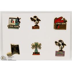 SHEET OF 6 CFAX 1070 PINS