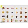 Image 1 : SHEET OF 24 McDONALDS PINS