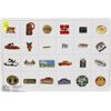 Image 1 : SHEET OF 24 MOTOR POOL PINS