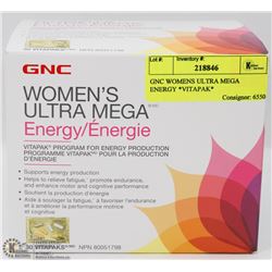 GNC WOMENS ULTRA MEGA ENERGY *VITAPAK*