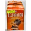 Image 1 : 9 BOXES OF CELEBRATION CARAMEL CHOCOLATE COOKIES.