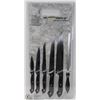 Image 1 : NEW 7PC GERMAN STYLE KNIFE SET WITH CUTTING BOARD