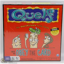 QUELF ADULT PARTY GAME.