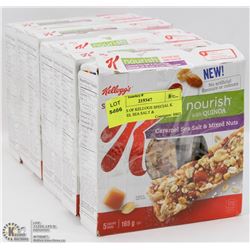 7 BOXES OF KELLOGS SPECIAL K CARAMEL SEA SALT &
