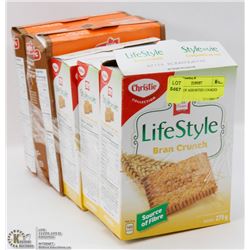 6 BOXES OF ASSORTED COOKIES