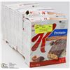 Image 1 : 7 BOXES OF KELLOGS SPECIAL K PROTEIN PEANUT BUTTER