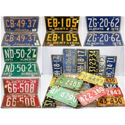FEATURED ITEMS: ALBERTA LICENSE PLATES!