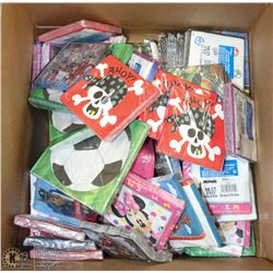 BOX OF STORE CLOSURE MERCHANDISE