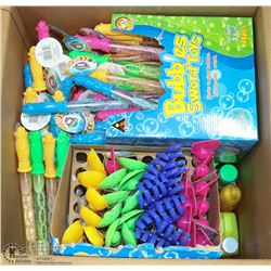 BOX OF STORE CLOSURE MERCHANDISE