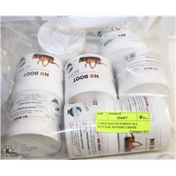 LARGE BAG OF NOBOOT ALL NATURAL INVISIBLE SHOES