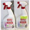Image 1 : 2 BOTTLES OF NATURES MIRACLE STAIN & ODOR REMOVER