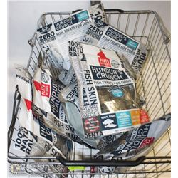 BASKET OF FISH TREATS FOR DOGS