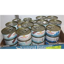 FLAT OF ASSORTED WET CAT FOOD